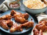 Hotwings(Mild) med ris og sweet sovs (varm)